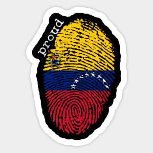 Venezuela flag Sticker